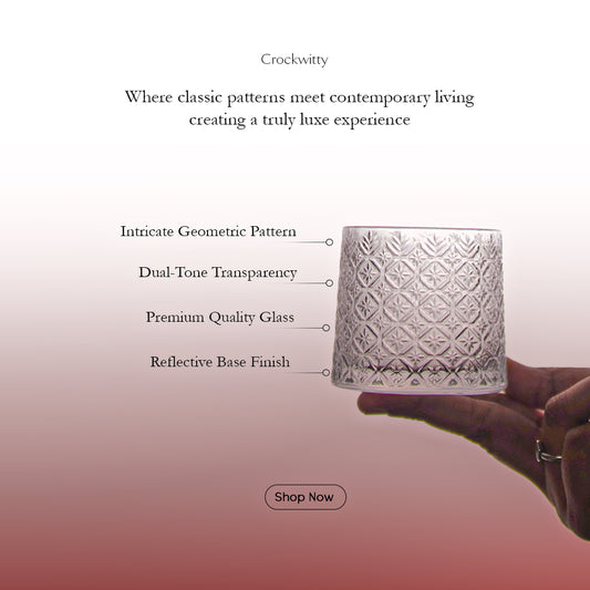 Vintage Luxe Glass Set of 6 200 ml