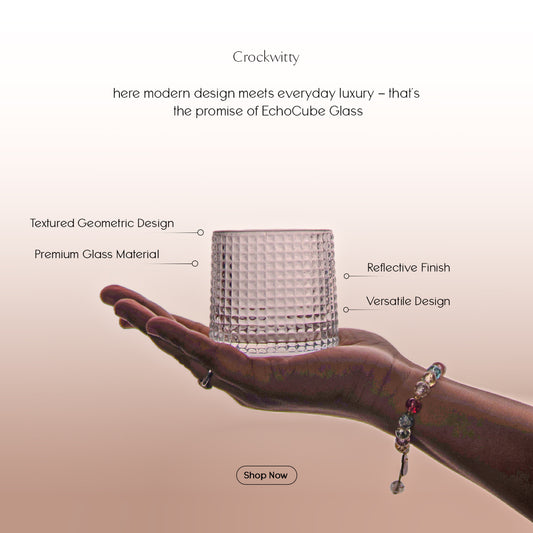 EchoCube Glass Set of 6 200 ml