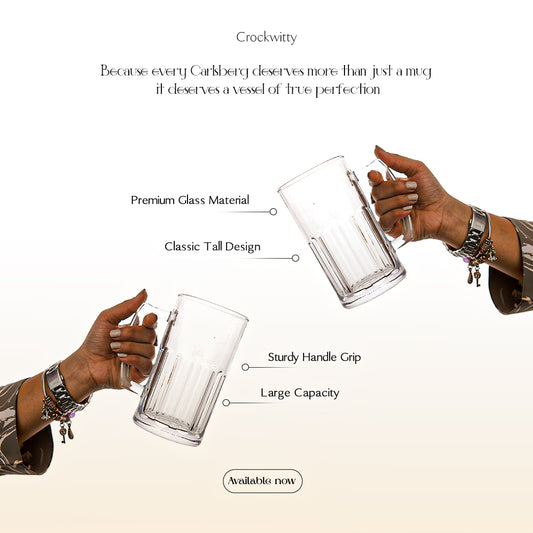 Carlsberg Beer Mug Set of 2 400 ml