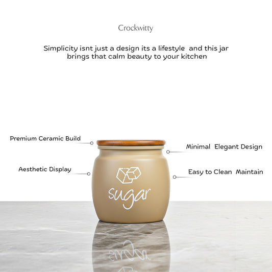 Minimal Bean Jar Set of 3 550 ml