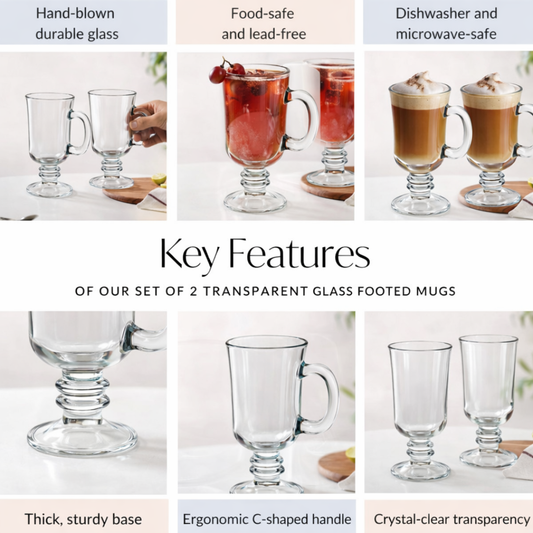 Irish Coffee Glass Set of 2 250 ml