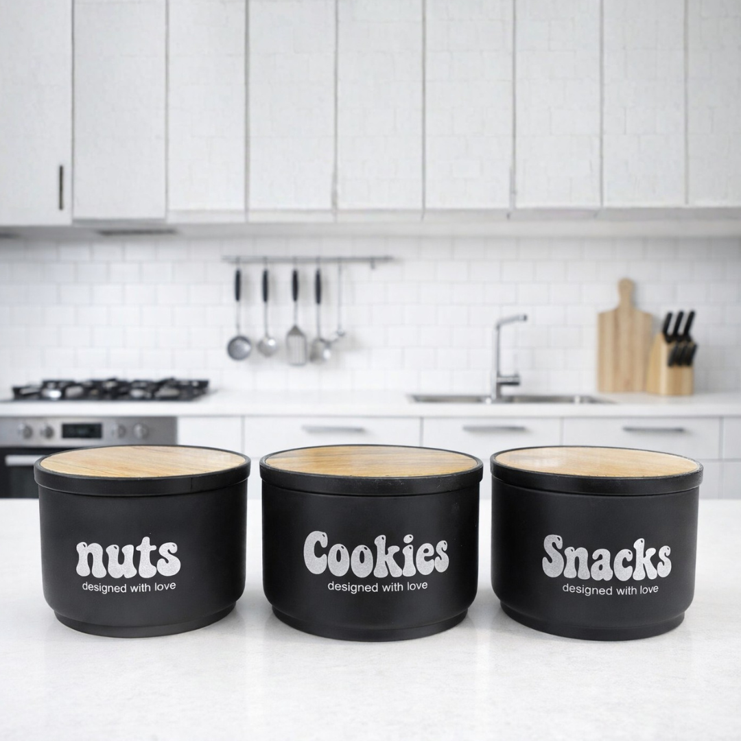 New Noir Essence Jar Set of 3 380 ml