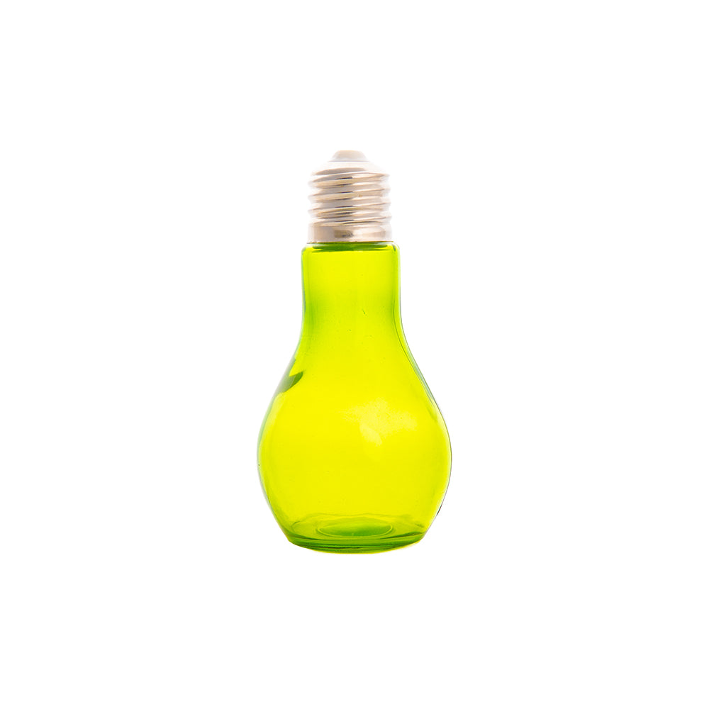 Multi Coloured Bulb Shaped Mocktail Glass Set of 4 600 ml