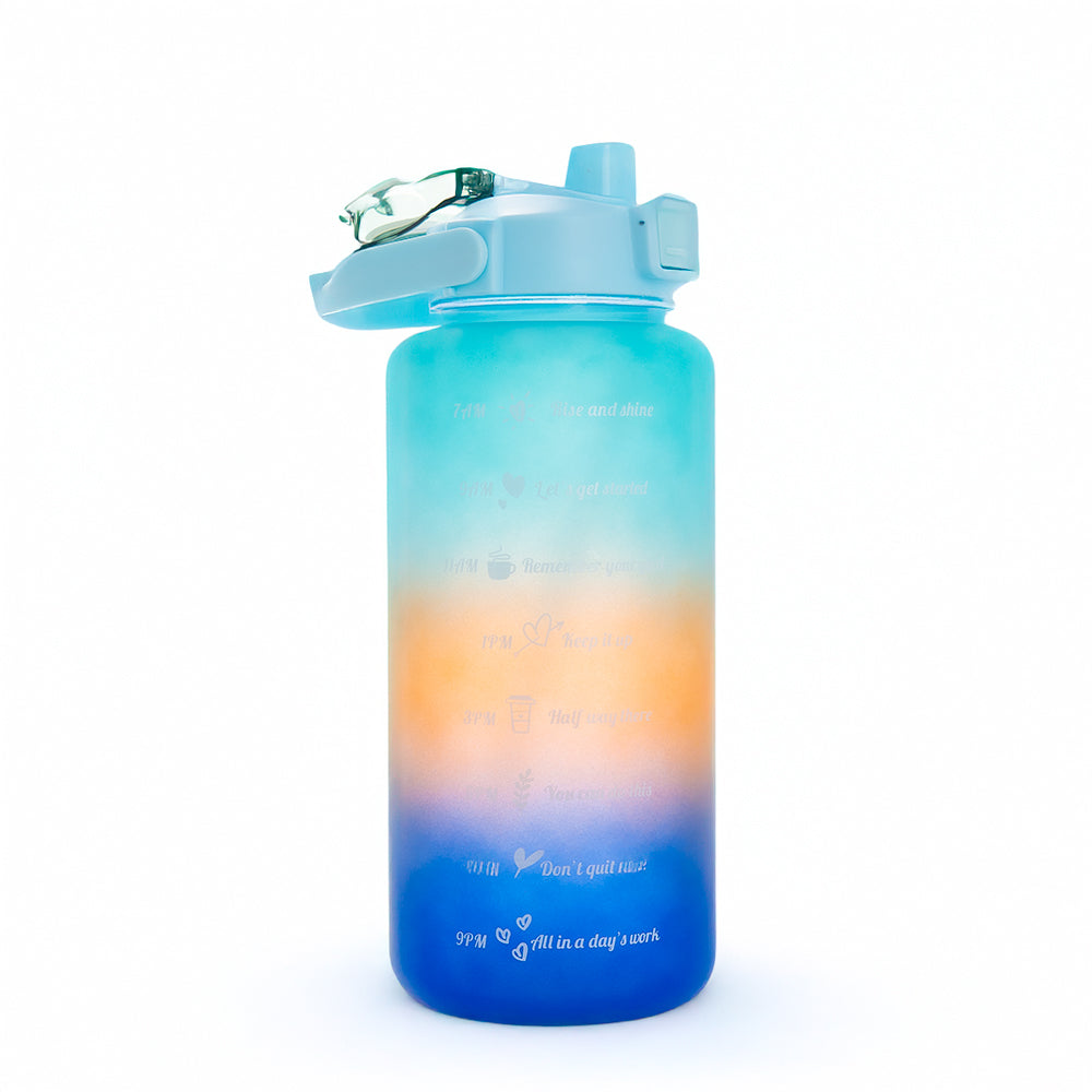 Gym motivation water bottle {set of 1}