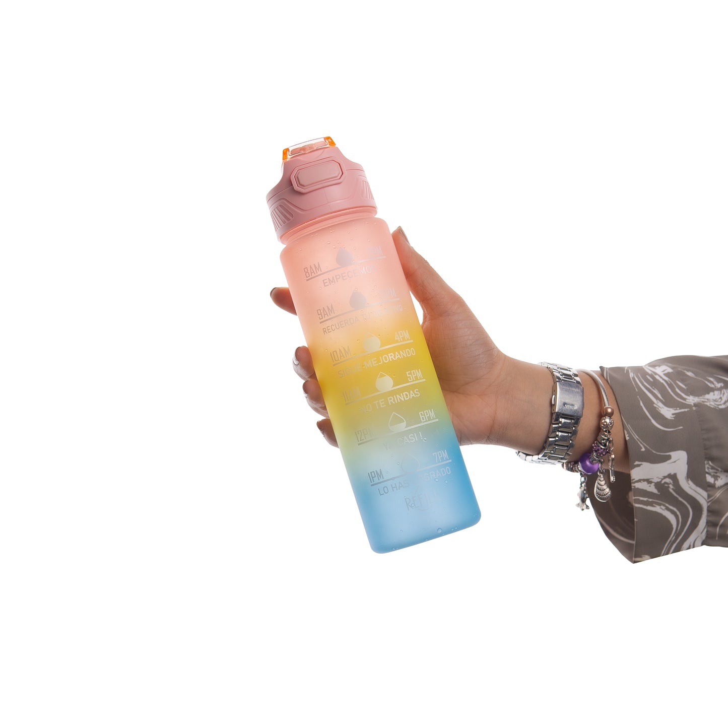 Small gym motivation water bottle {set of 1}