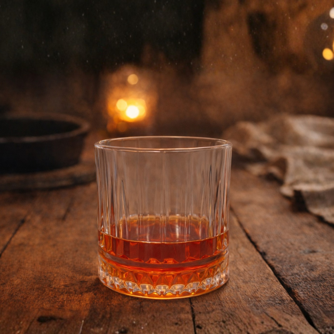 Premium Crystal Whiskey Glass Set of 6 320 ml