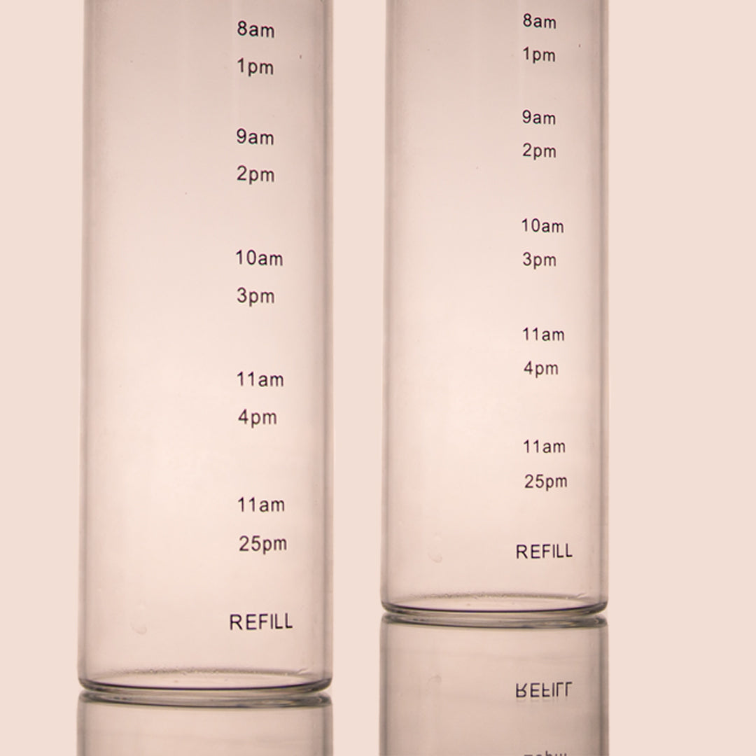 HydroTrack Water Bottle Set of 1 1000 ml
