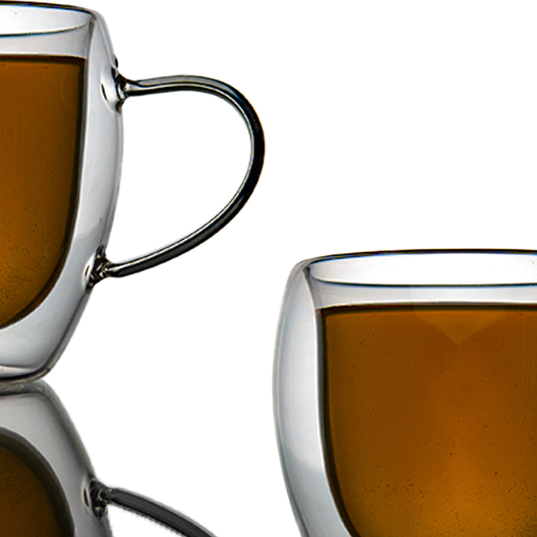 Double Walled Mug Set of 2 250 ml