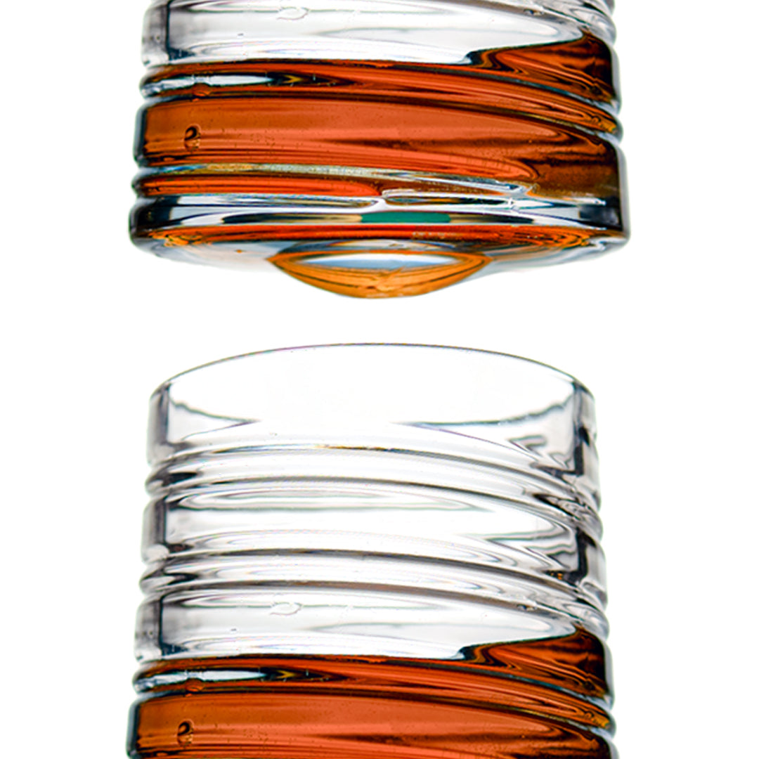 Lined Revolving Whiskey Glass Set of 6 275 ml