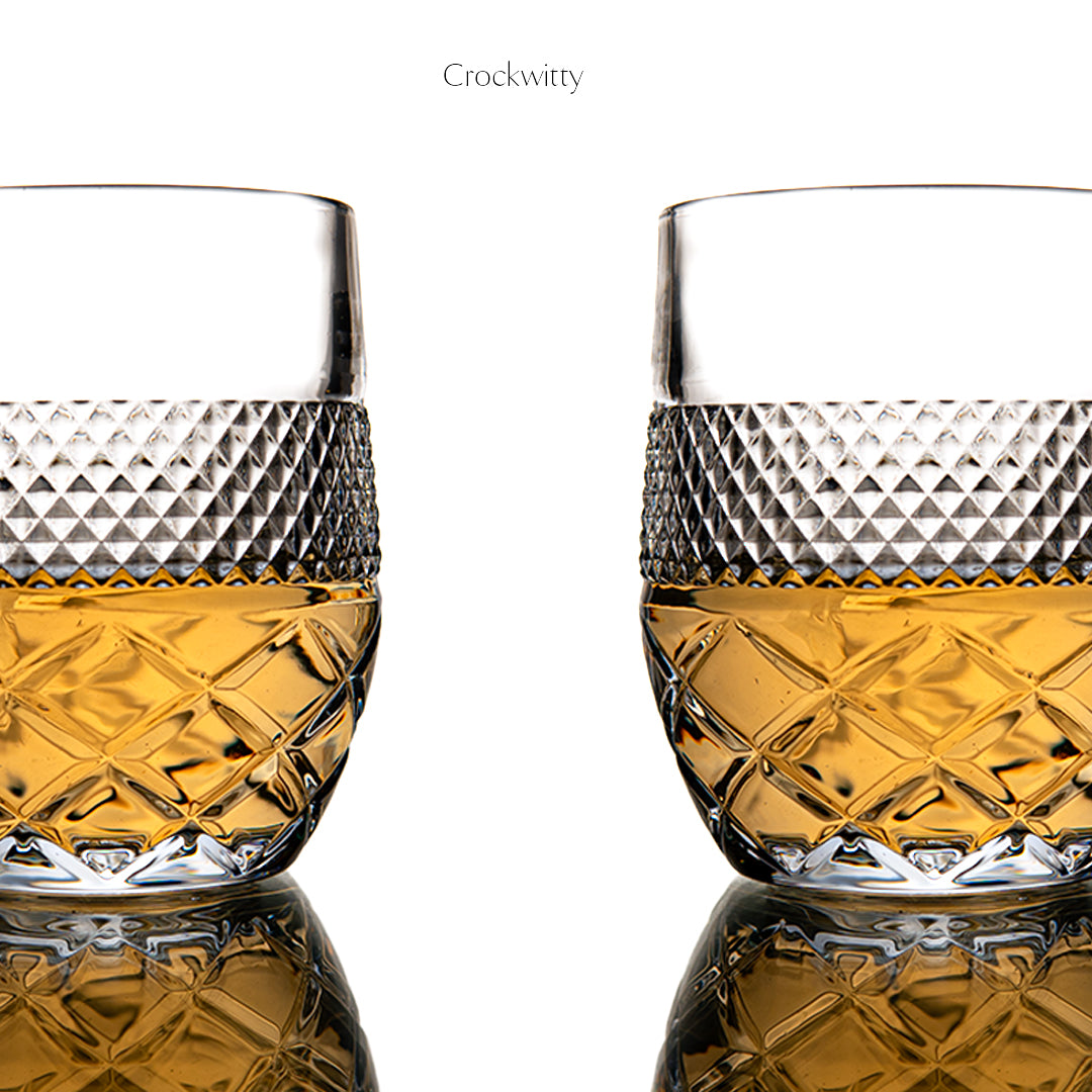 Bohemia Diamond Whiskey Glass Set of 6 320 ml