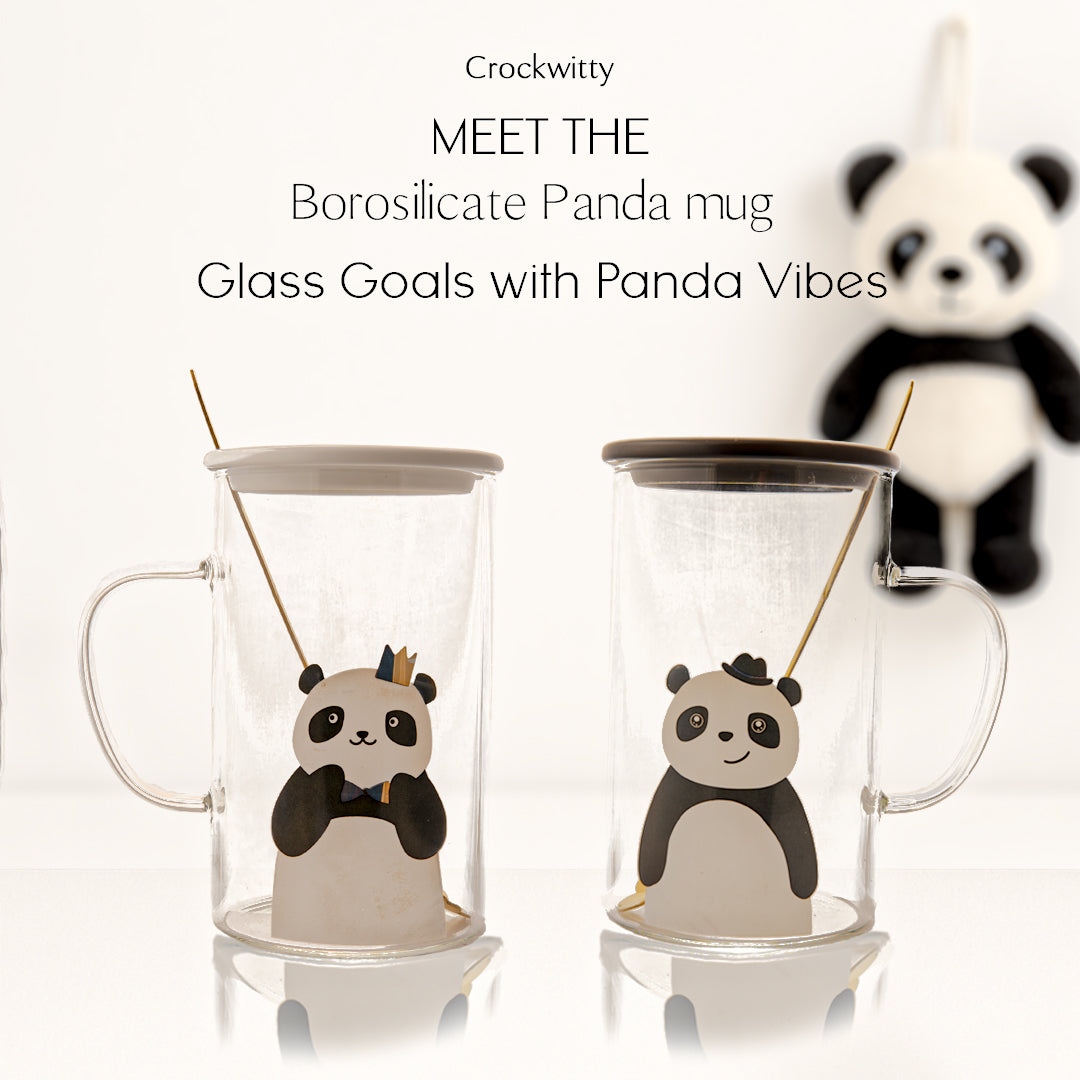 glass mugs set of 2 for home dining