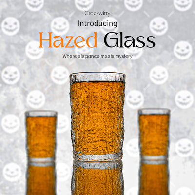 Hazed Glass Set of 6 300ml Crockwitty
