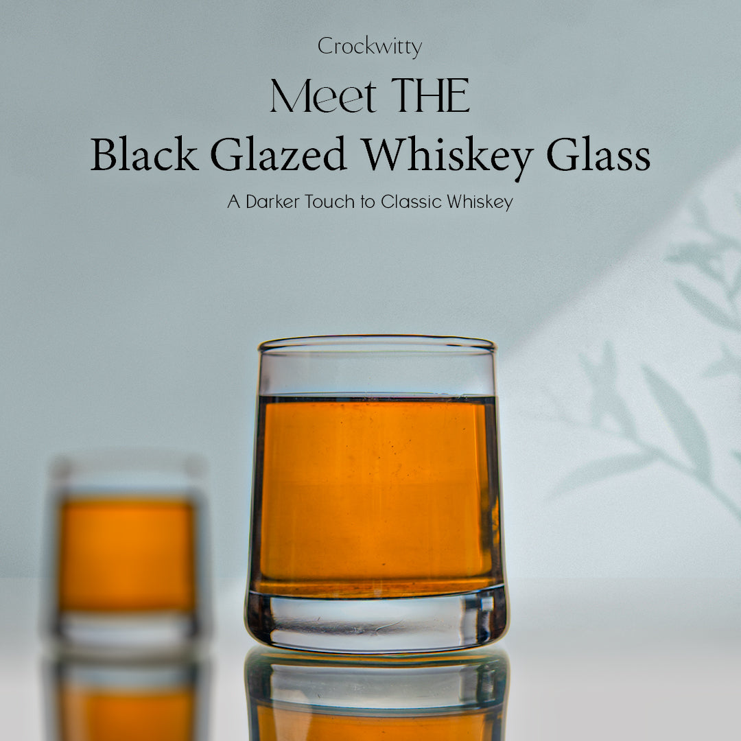 glass whiskey glasses set of 6 for home dining