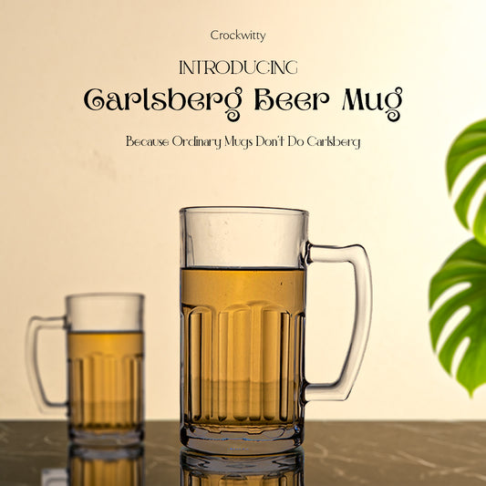 Carlsberg Beer Mug Set of 2 400 ml