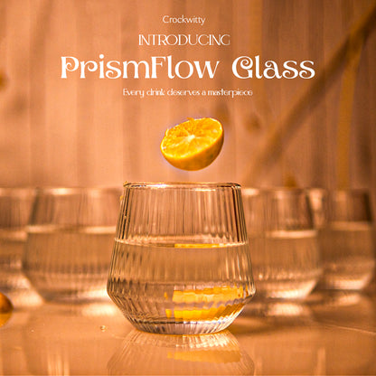 PrismFlow Glass Set of 6 370 ml