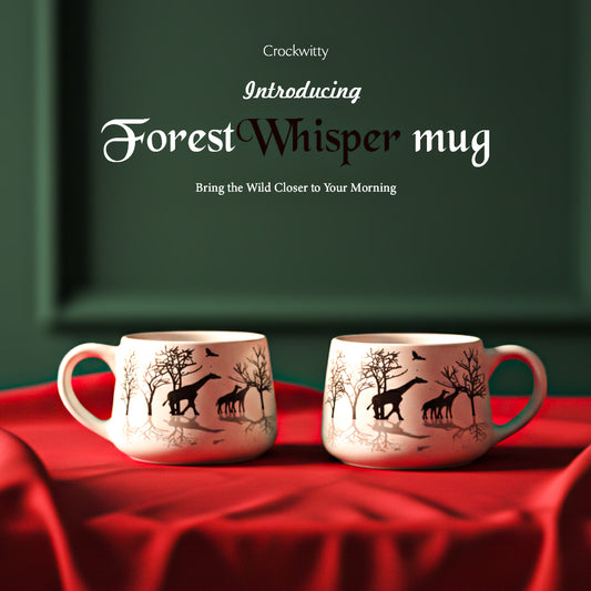 ForestWhisper Mug Set of 6 150 ml