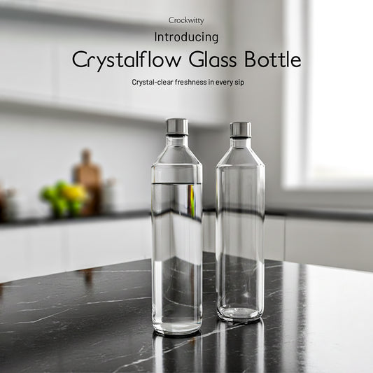 Crystalflow Glass Bottle Set of 1 750 ml