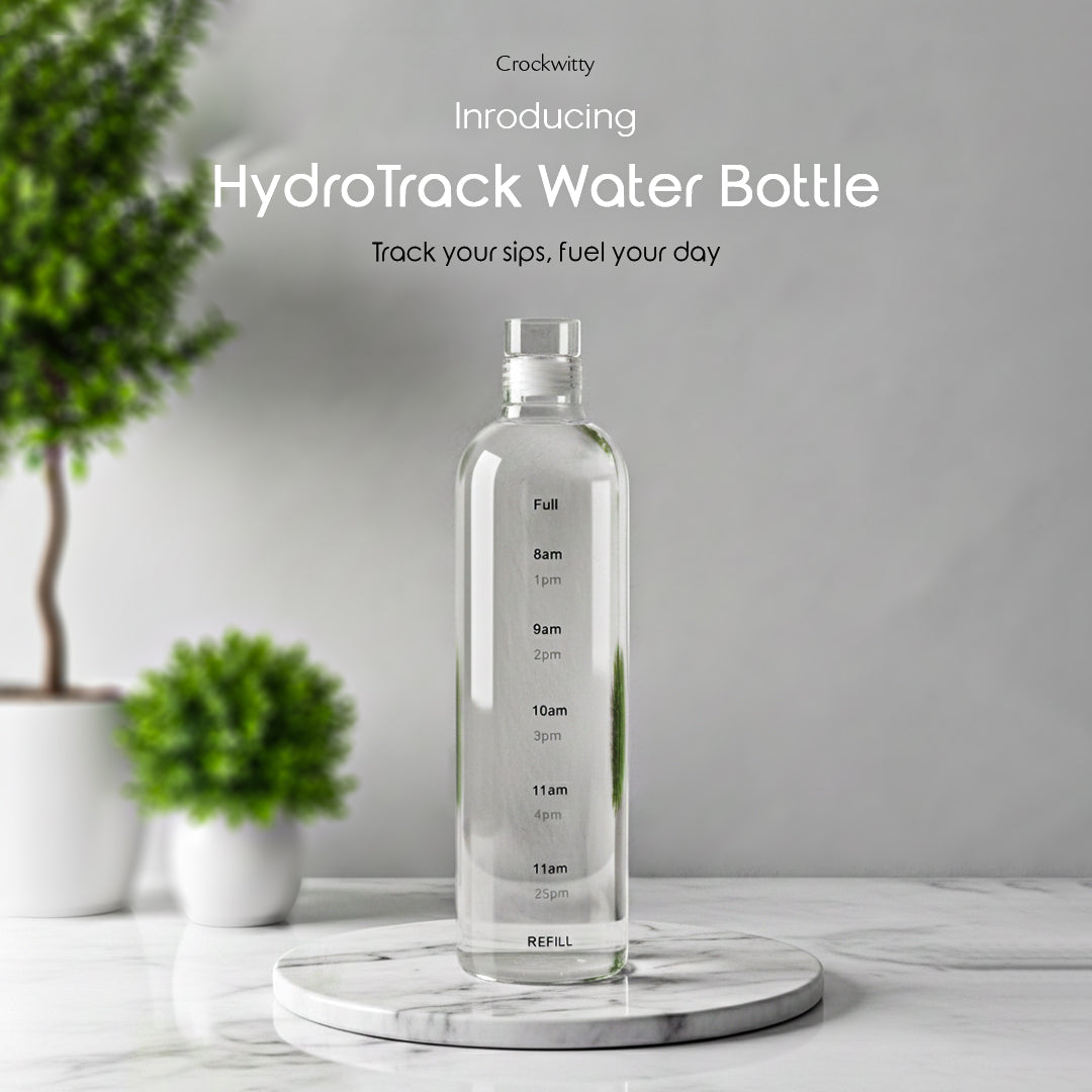 HydroTrack Water Bottle Set of 1 500 ml
