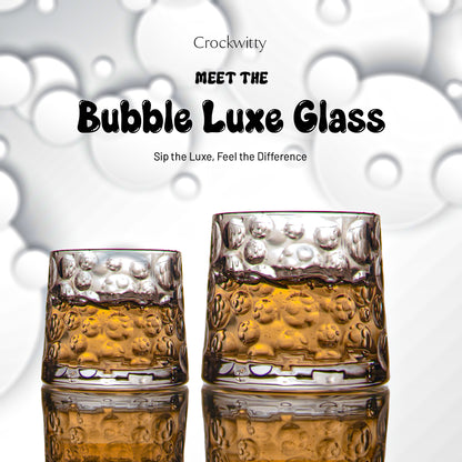 Bubble Luxe Glass Set of 6 200 ml