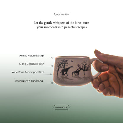 ForestWhisper Mug Set of 6 150 ml