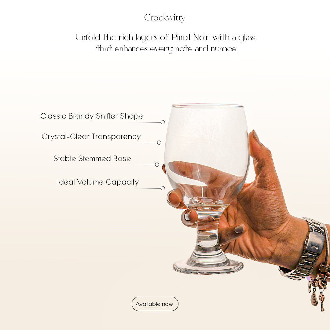 Pinot Noir Wine Glass Set of 6 410 ml