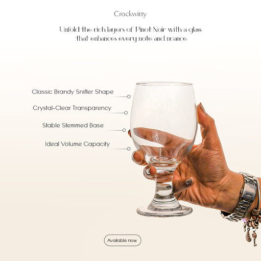 Pinot Noir Wine Glass Set of 6 410 ml