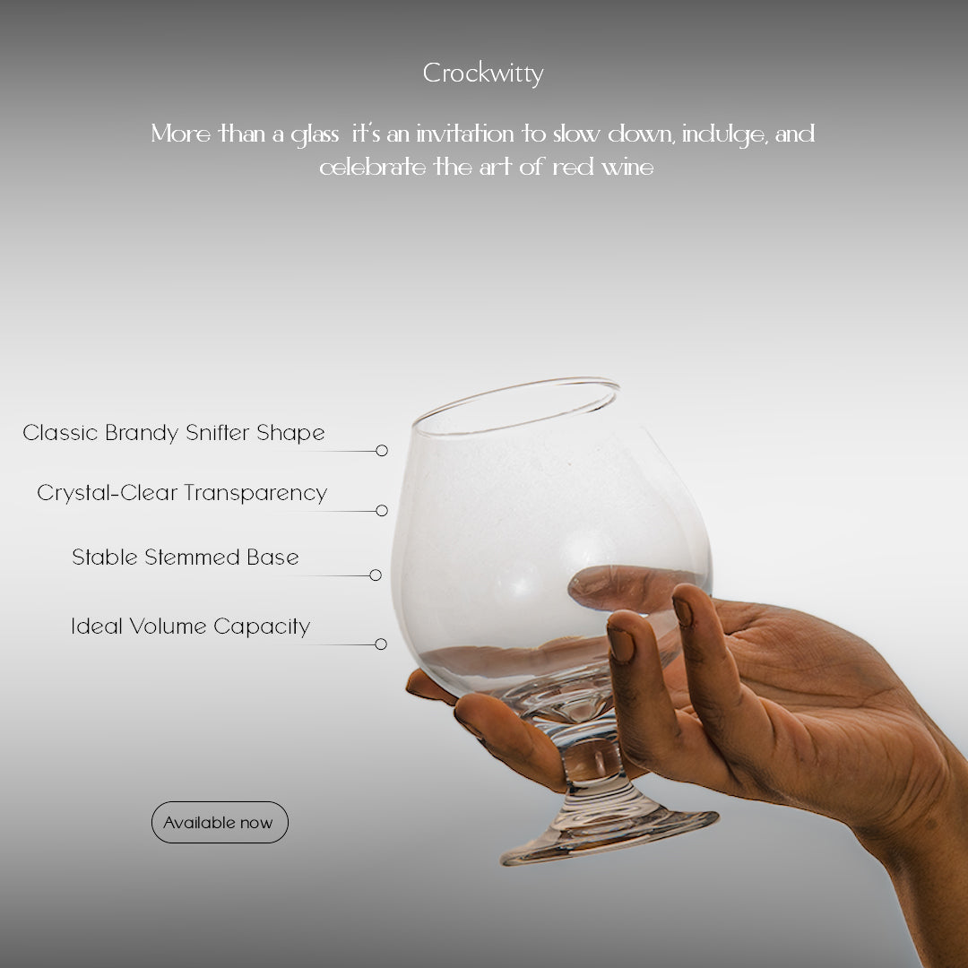 Red Wine Glass Set of 6 285 ml