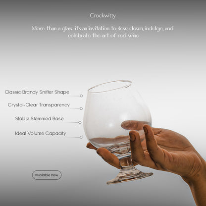 Red Wine Glass Set of 6 285 ml