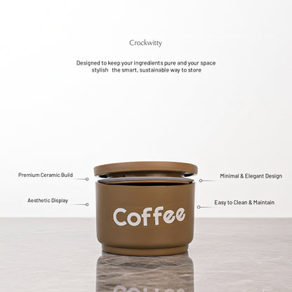 EcoMatte Storage Jar Set of 3 300 ml