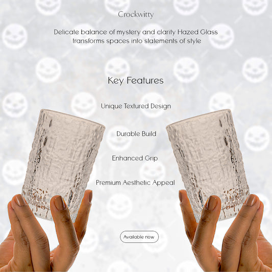 Hazed Glass Set of 6 300 ml