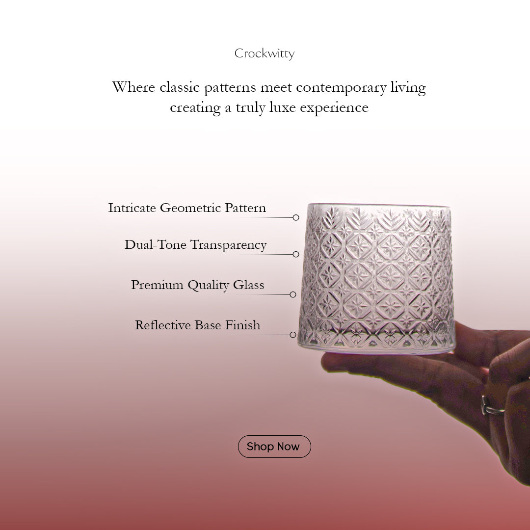 Vintage Luxe Glass Set of 6 200 ml