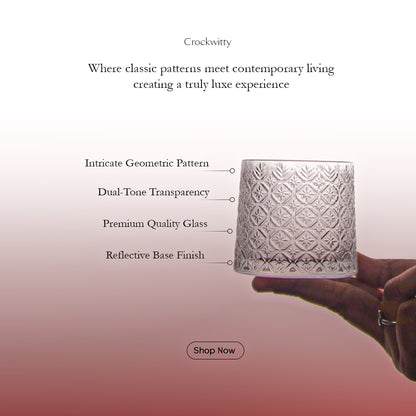 Vintage Luxe Glass Set of 6 200 ml