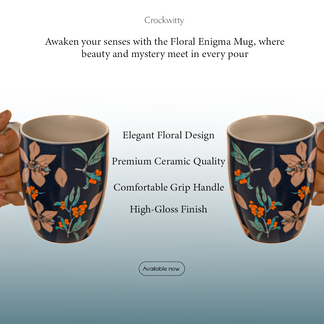 Floral Enigma Mug