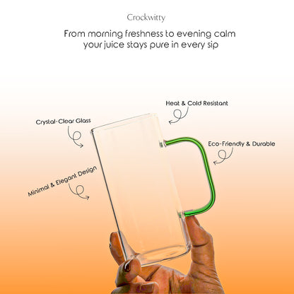 Borosilicate Juice Mug Set of 2 350 ml