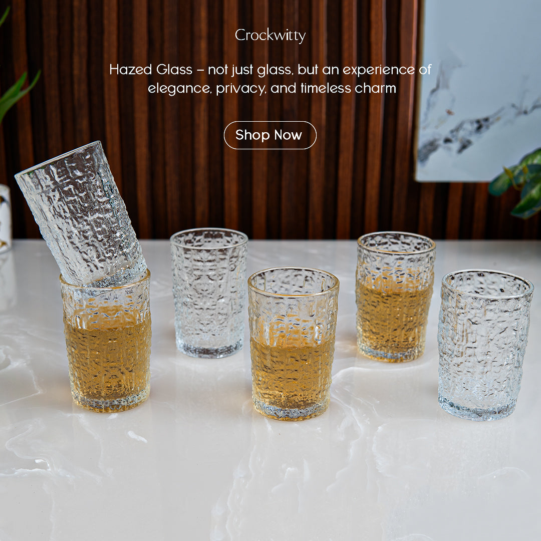 Hazed Glass Set of 6 300 ml
