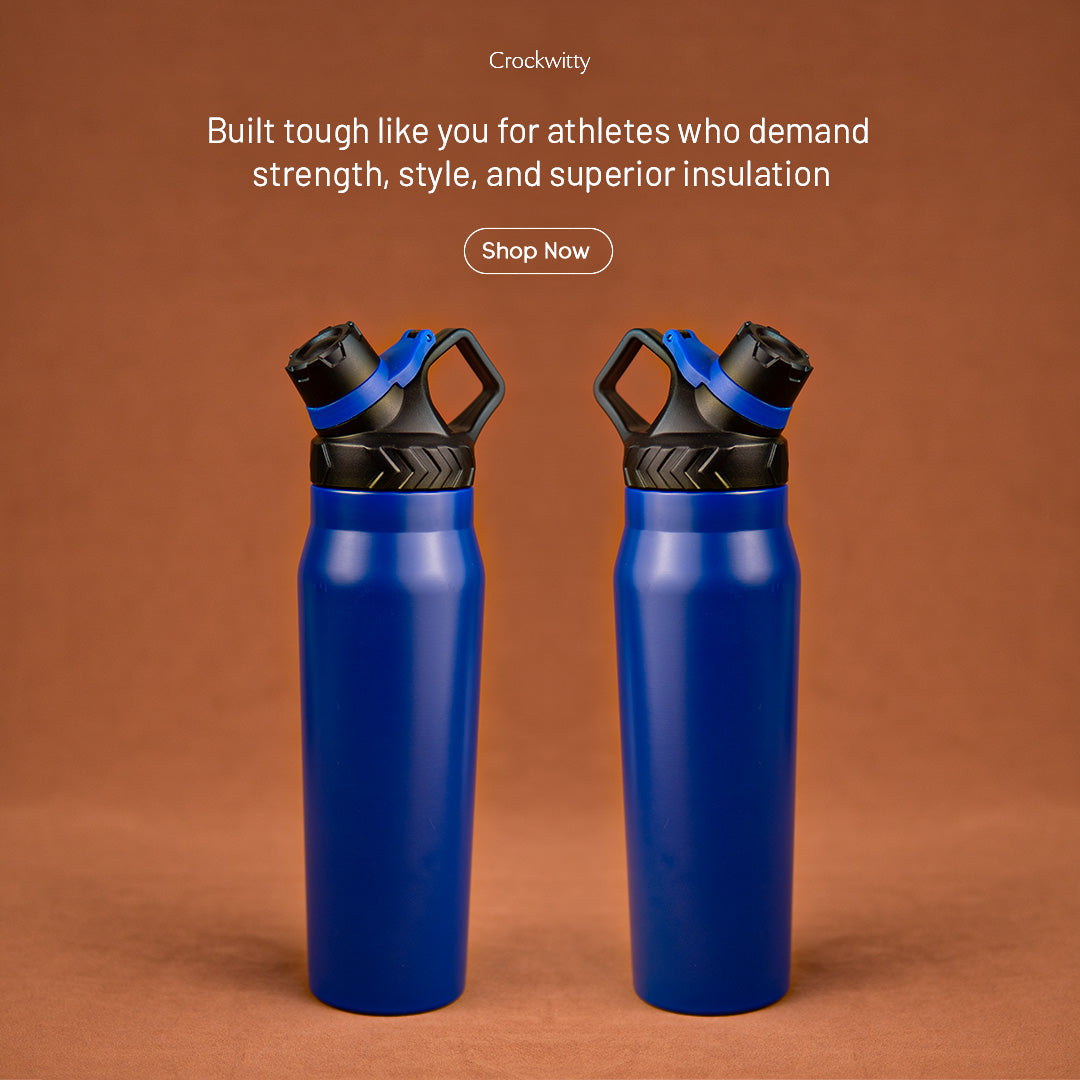 Steel Insulated Athelete Bottle Set of 1 600 ml