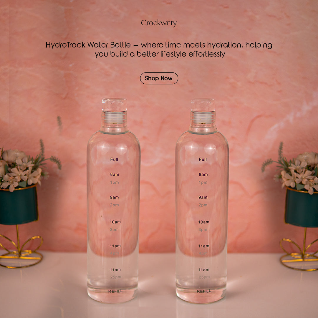 HydroTrack Water Bottle Set of 1 500 ml