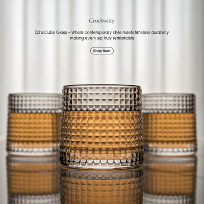 EchoCube Glass Set of 6 200 ml