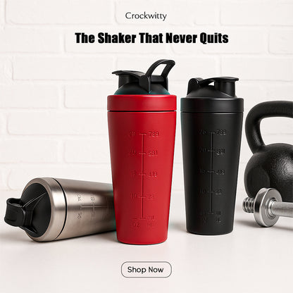 Gym Steel Shaker Set of 1 750 ml