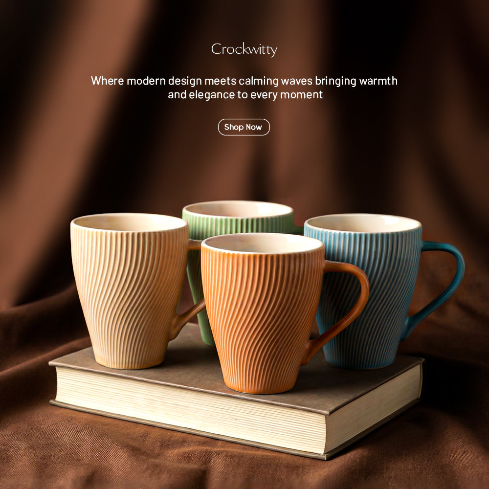 CozyWave Ceramic Mug Set of 1 300 ml