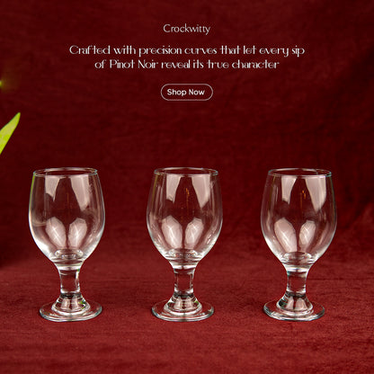 Pinot Noir Wine Glass Set of 6 410 ml