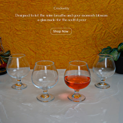 Red Wine Glass Set of 6 285 ml