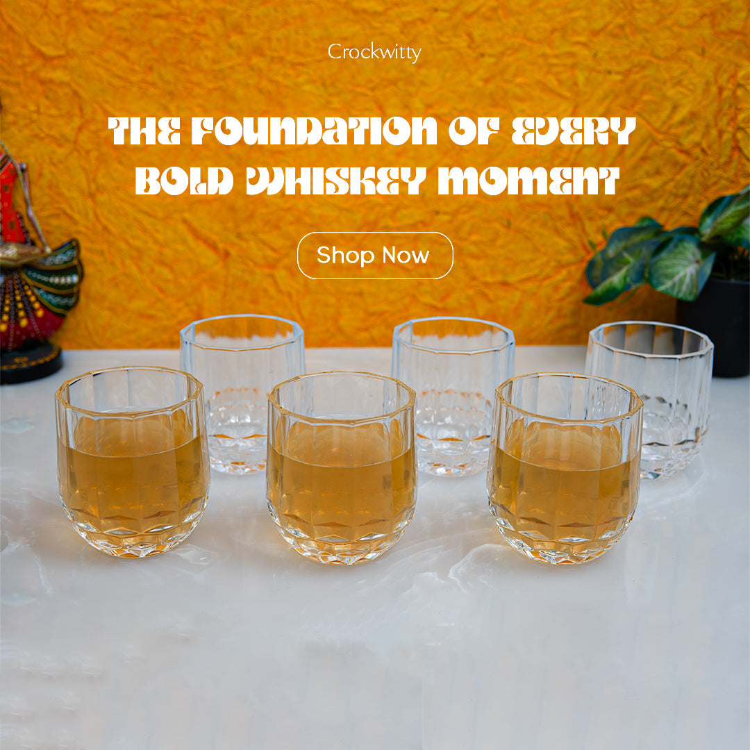 Heavy Base Whisky Glass Set of 2 400 ml