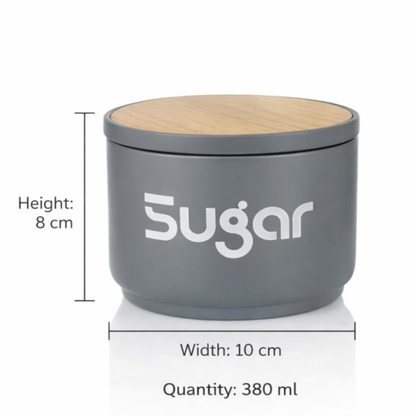 EcoMatte Storage Jar Set of 3 380 ml