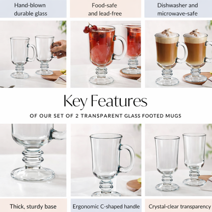 Irish Coffee Glass Set of 2 250 ml