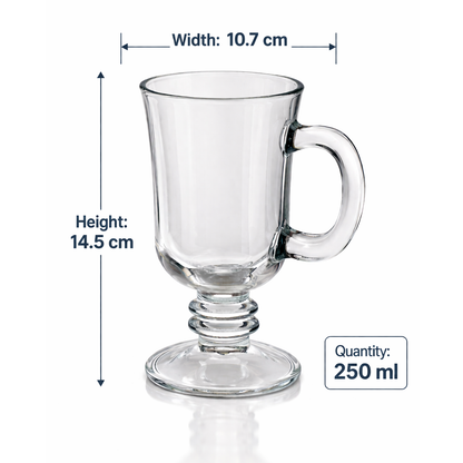 Irish Coffee Glass Set of 2 250 ml