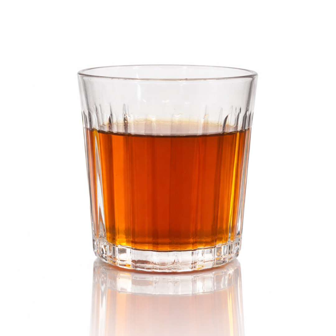 Everyday Value Ribbed Juice Glass Set (Set of 6 | 180 ml)