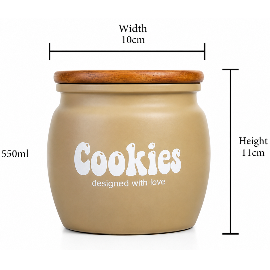 New Minimal Bean Jar Set of 3 550 ml