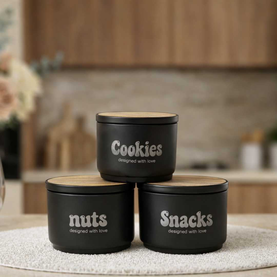 New Noir Essence Jar Set of 3 380 ml