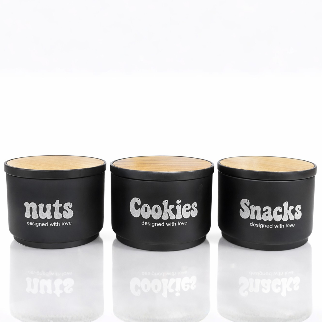 New Noir Essence Jar Set of 3 380 ml